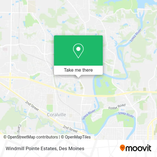 Windmill Pointe Estates map