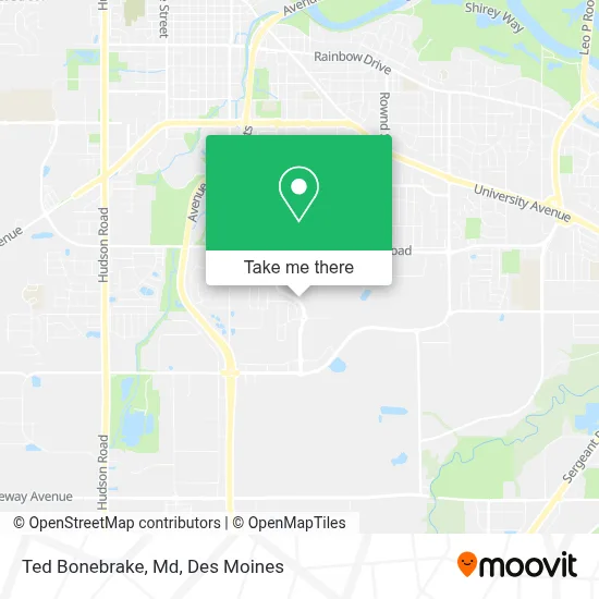 Ted Bonebrake, Md map
