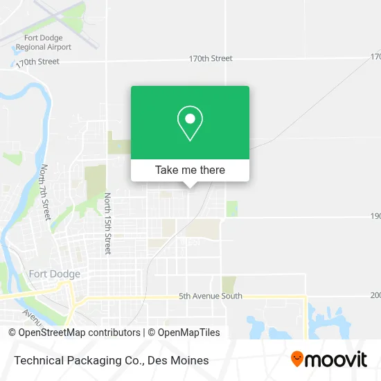 Technical Packaging Co. map
