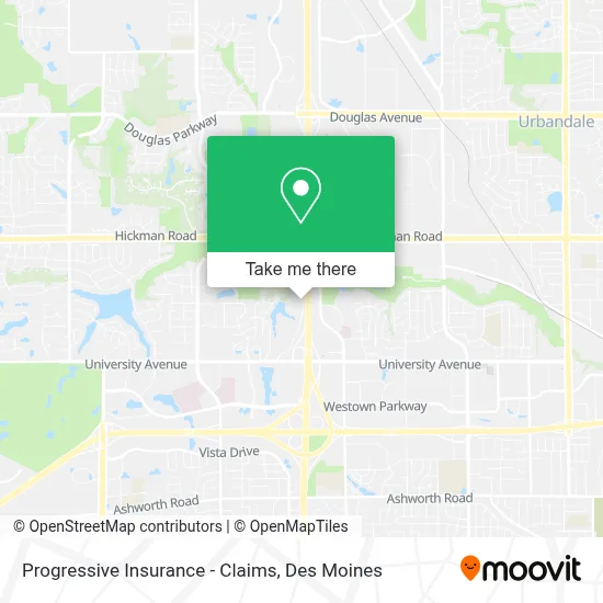 Progressive Insurance - Claims map