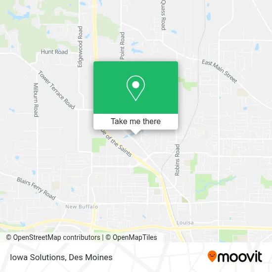 Iowa Solutions map