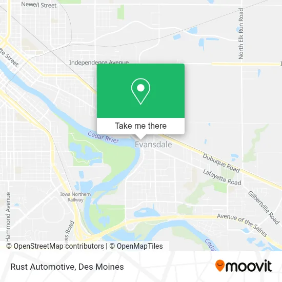 Rust Automotive map