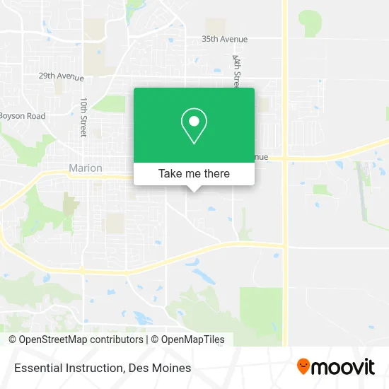 Essential Instruction map