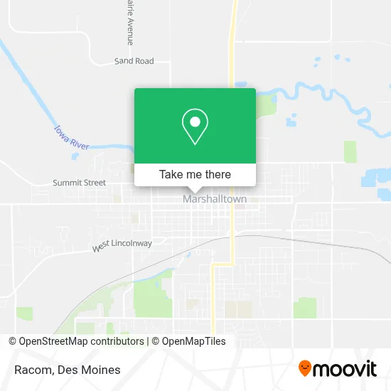Racom map