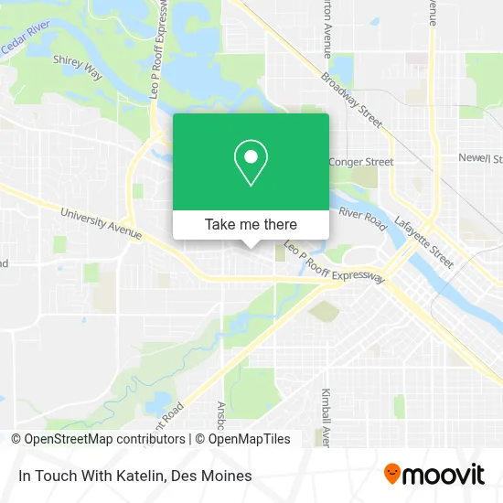 In Touch With Katelin map