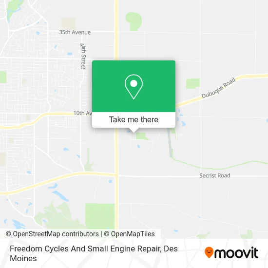 Freedom Cycles And Small Engine Repair map