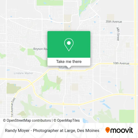 Randy Moyer - Photographer at Large map