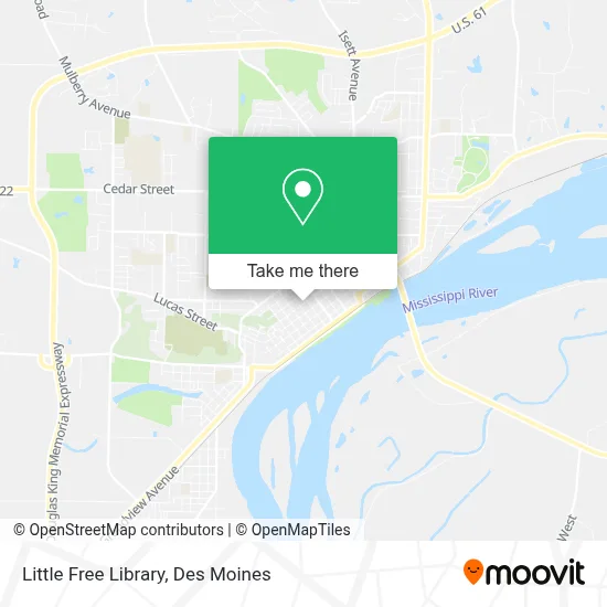 Little Free Library map