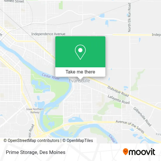 Prime Storage map
