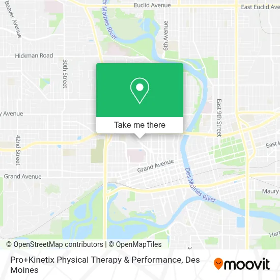 Pro+Kinetix Physical Therapy & Performance map