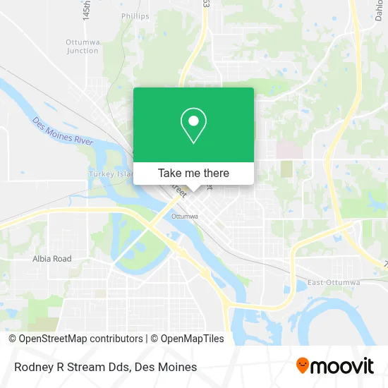 Rodney R Stream Dds map