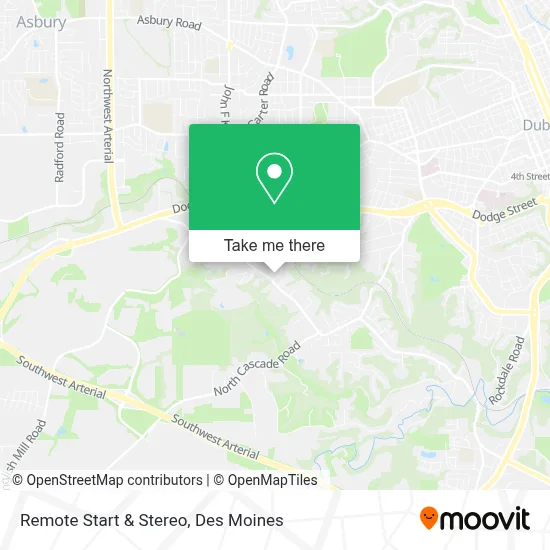 Remote Start & Stereo map