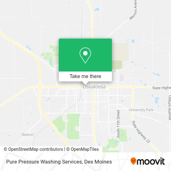 Pure Pressure Washing Services map