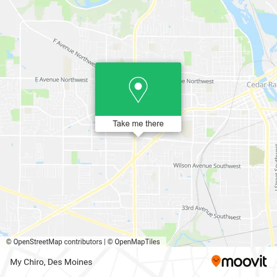 My Chiro map