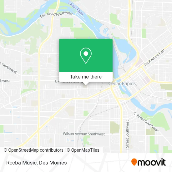 Rccba Music map