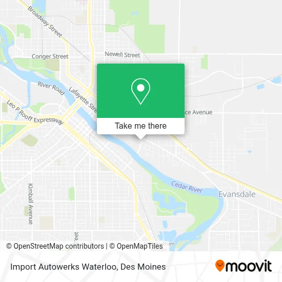 Import Autowerks Waterloo map