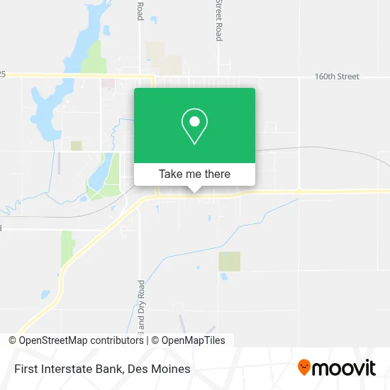 First Interstate Bank map