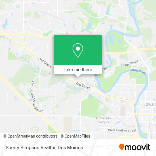 Sherry Simpson Realtor map