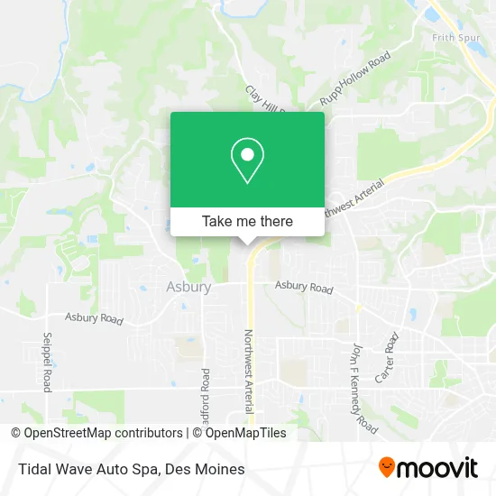 Tidal Wave Auto Spa map