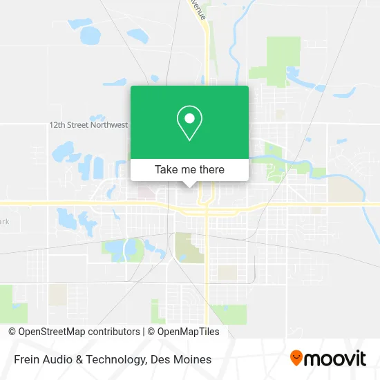 Frein Audio & Technology map