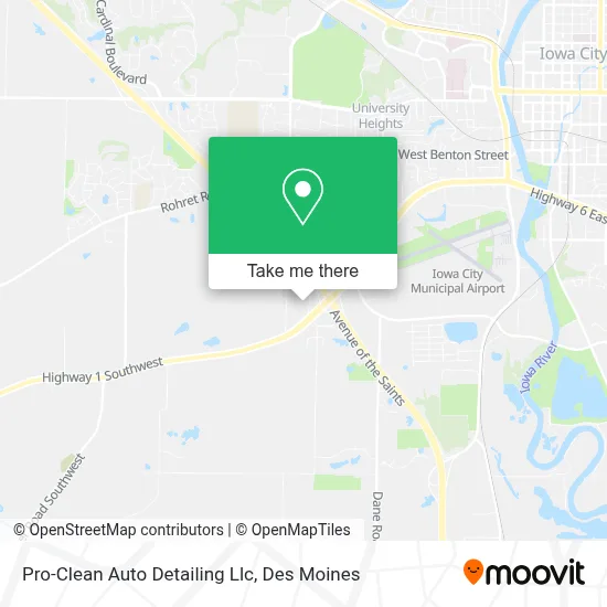 Pro-Clean Auto Detailing Llc map