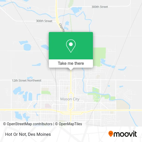 Hot Or Not map