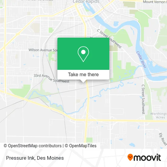Pressure Ink map
