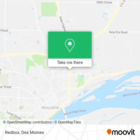 Redbox map