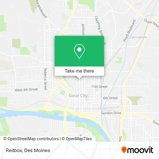 Redbox map