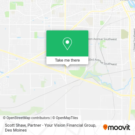 Scott Shaw, Partner - Your Vision Financial Group map