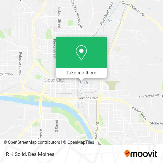 R K Solid map