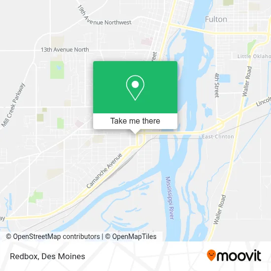 Redbox map