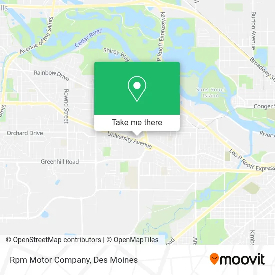Rpm Motor Company map