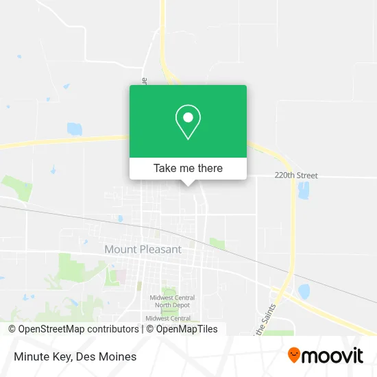 Minute Key map