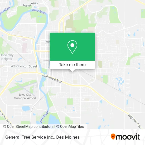 General Tree Service Inc. map