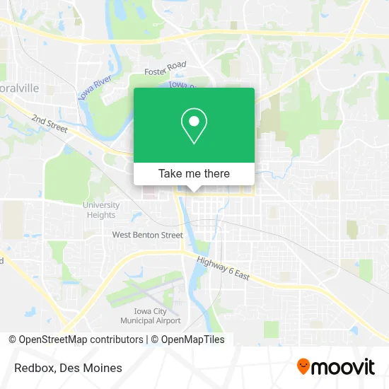 Redbox map