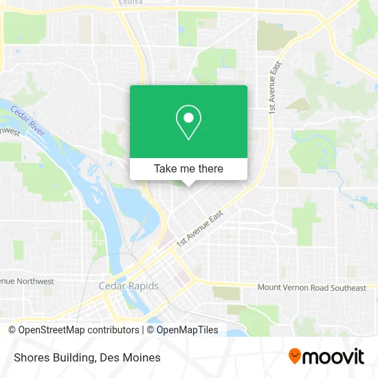 Shores Building map