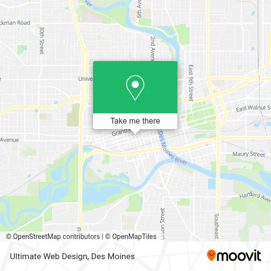 Ultimate Web Design map