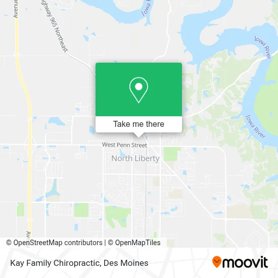 Kay Family Chiropractic map