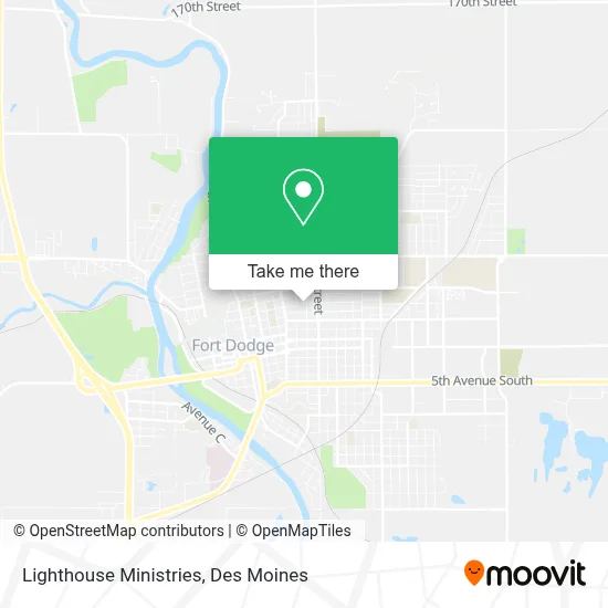 Lighthouse Ministries map