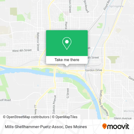 Mills-Shellhammer-Puetz-Assoc map
