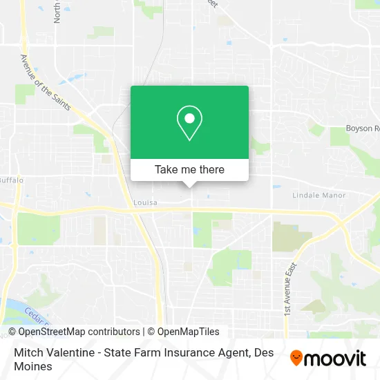 Mitch Valentine - State Farm Insurance Agent map