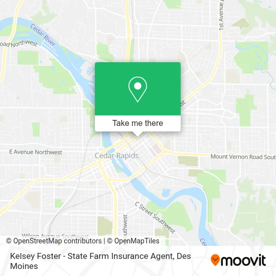 Kelsey Foster - State Farm Insurance Agent map