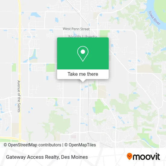 Gateway Access Realty map