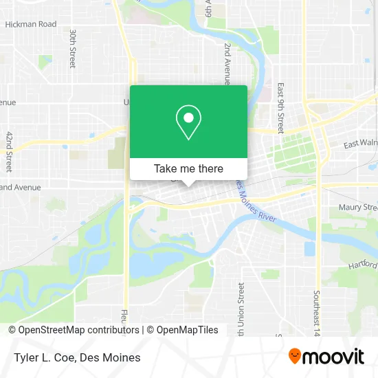 Tyler L. Coe map
