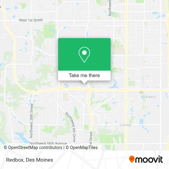 Redbox map