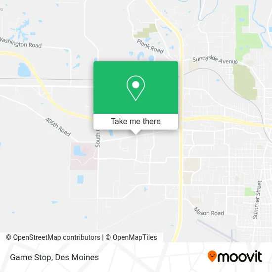 Game Stop map