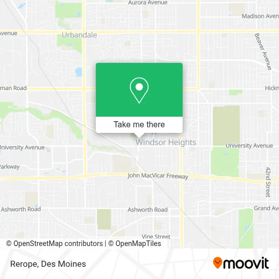 Rerope map