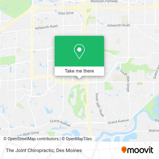 The Joint Chiropractic map