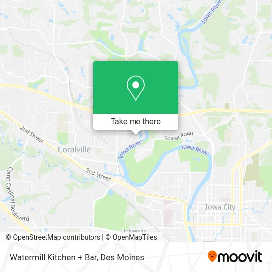 Watermill Kitchen + Bar map